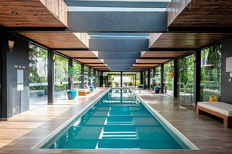 Thai Home: Aconchego, piscina aquecida, frente mar