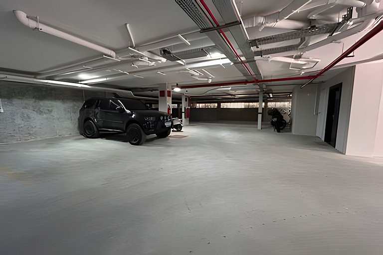 Pé na areia, jacuzzi privativa e rota das baleias