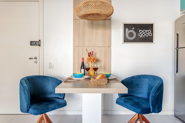 Belo studio com piscina - praia do Campeche