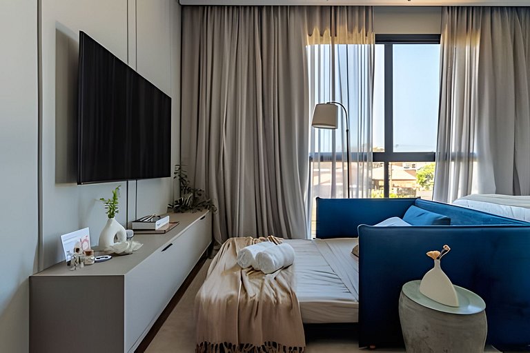 Studio Aconchegante 5 minutos à pé Praia Campeche