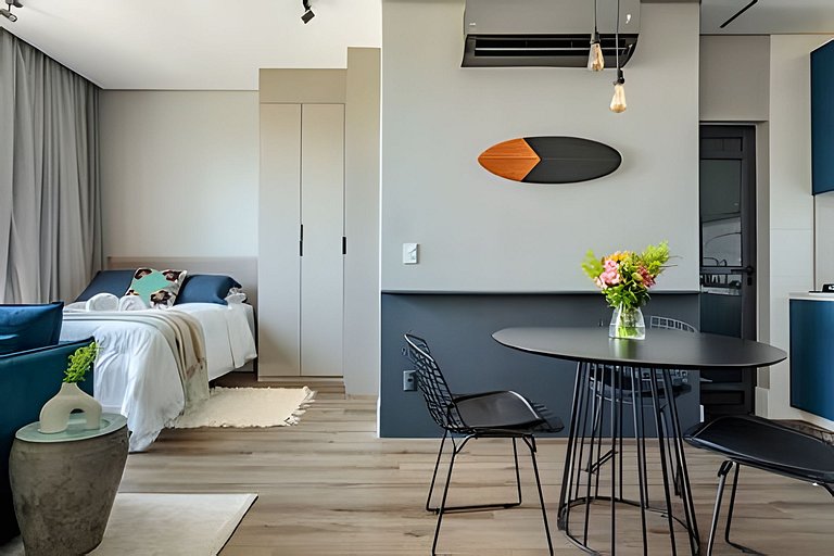 Studio Aconchegante 5 minutos à pé Praia Campeche