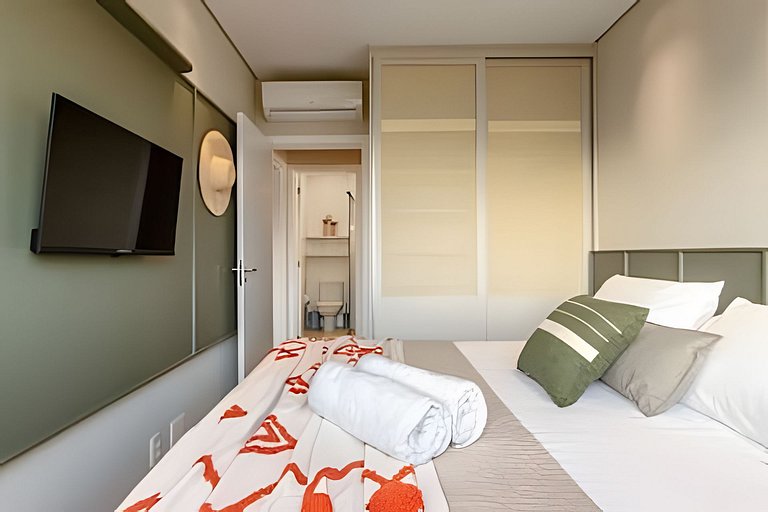 Luxo: Cobertura com Jacuzzi, Vista Ilha Campeche
