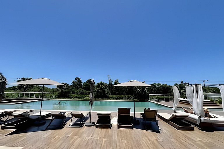 Luxo: Cobertura com Jacuzzi, Vista Ilha Campeche
