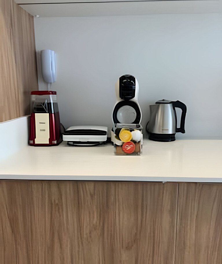 Iconic: Pé areia, 2 quartos, completo, minimalista