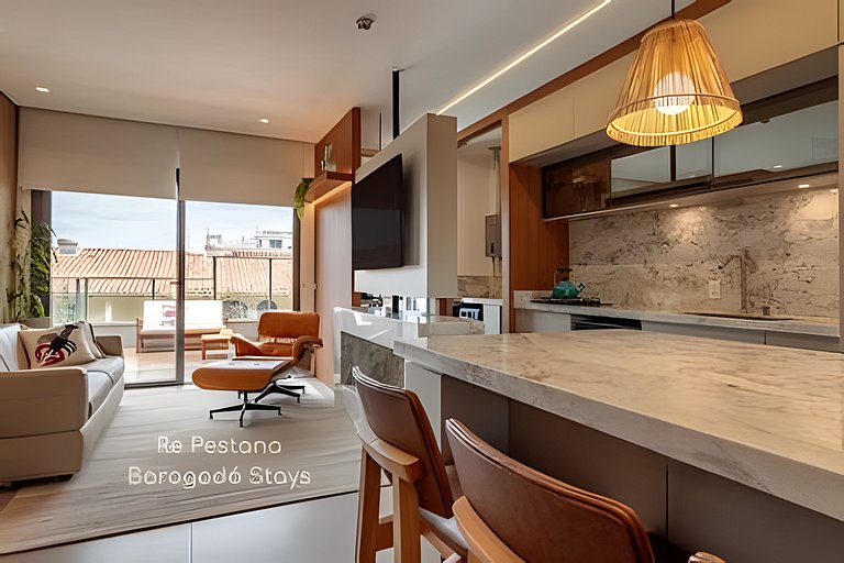 Iconic Cobertura Luxo, Jacuzzi vista ilha Campeche