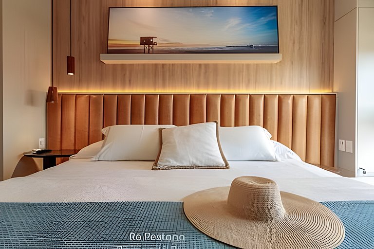 Iconic Cobertura Luxo, Jacuzzi vista ilha Campeche