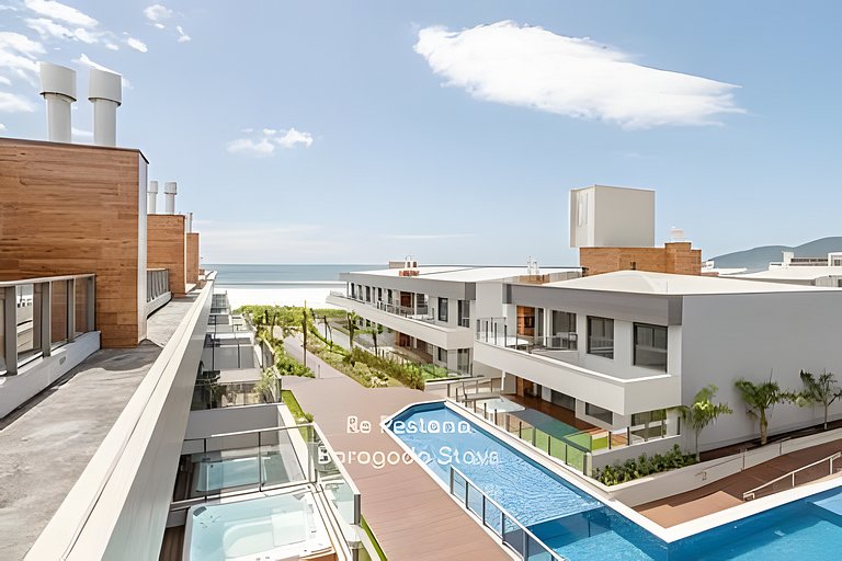 Iconic Cobertura Luxo, Jacuzzi vista ilha Campeche