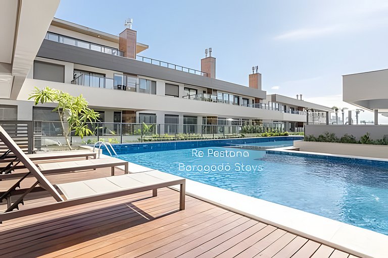 Iconic Cobertura Luxo, Jacuzzi vista ilha Campeche