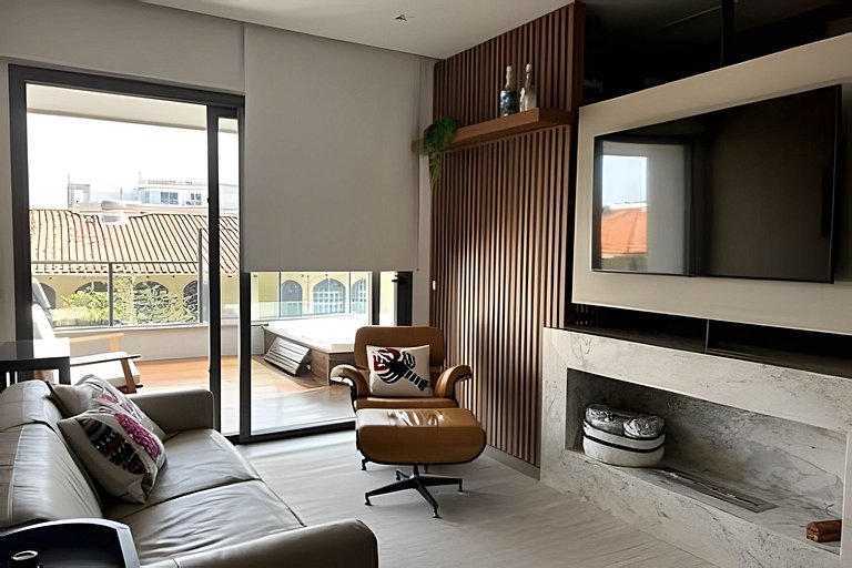 Iconic Cobertura Luxo, Jacuzzi vista ilha Campeche