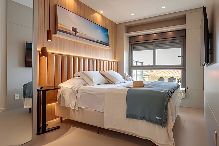 Iconic Cobertura Luxo, Jacuzzi vista ilha Campeche